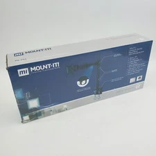 NIB Mount-It! MI-751 Adjustable Desk Mount Monitor Arm - 27" Max VESA 75mm/100mm