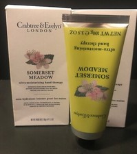 CRABTREE EVELYN SOMERSET MEADOW HAND THERAPY X2 3.5 OZ NIB DISCONTIINUED