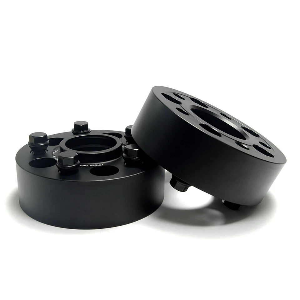 Separadores de rueda de aluminio forjado 4x 2" pulgadas PCD 5x130 para Porsche Cayenne Panamera Foto 4 de 4