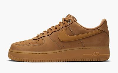 Men's Nike Air Force 1 Low Flax  Gum Brown Wheat Size 8