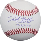 Drake Baldwin Atlanta Braves Signed Baseball with "Debut 3-27-25" Inscription