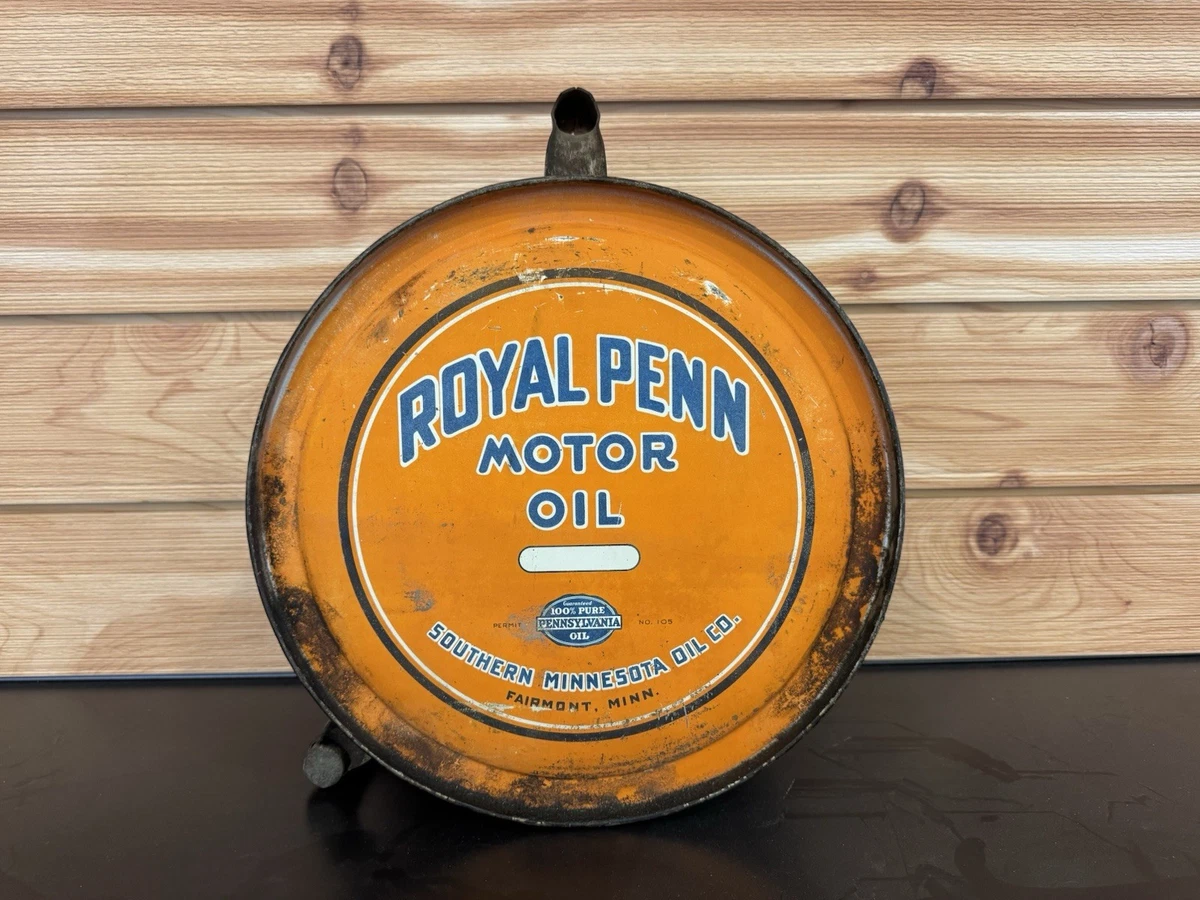 Penn Motor Oil In Collectible Gas & Oil Advertising Cans And 