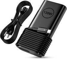 130W USB-C Charger for Dell Latitude 7410 7210 9410 9510 5420 5320 5411 5510 New