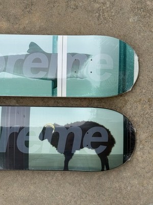 Supreme Damien Hirst Skateboard Deck Set SS25 Sheep Shark Brand