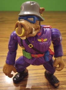 Figurine Tortues Ninja Bebop Playmates 1992 - Vintage - État Occasion (à Vérifier)