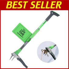 Ergonomic 3-Claw Weeder with Fiberglass Pedal