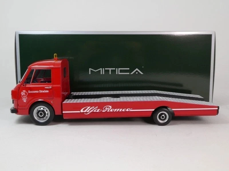 Alfa Romeo A12 F12 1977 Carro Attrezzi Rosso 1/18 MITICA 200083D - Immagine 3 di 4