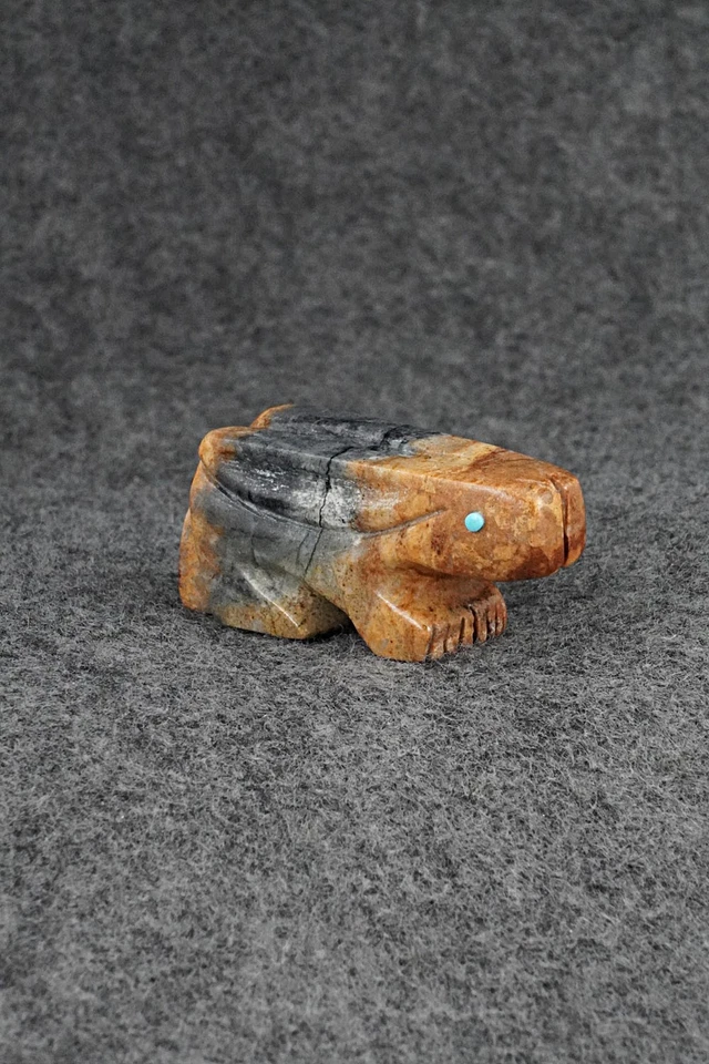 Talla fetiche conejo Zuni - Reynold Lunasee Foto 3 de 4