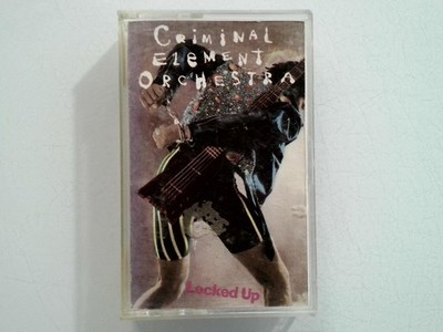 Criminal Element Orchestra - Locked Up Cassette 1989 CBS Records
