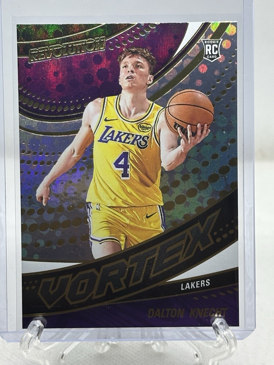 lrkth★ 2024-25 Panini Revolution #11 Dalton Knecht Vortex RC LA Lakers