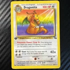 WOTC Dragonite 19/62 Fossil 1st Edition Pokémon TCG Rare 100HP 1999 MP