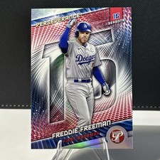 2025 Topps Pristine Freddie Freeman Perseverance #P-19 Los Angeles Dodgers