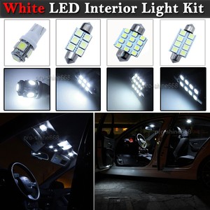 Details About Newest Led Car Interior Light Bulbs Package Kit For Ford Mondeo Mk4 Iv White