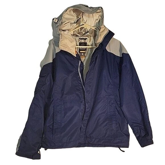 burton insulated vintage zip pockets jacket