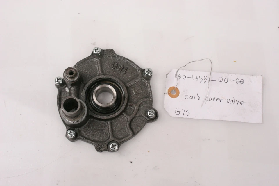 1972 Yamaha G7S G6S YG5 tampa de válvula 180-13551-00-00 P1509 - Imagem 2 de 4