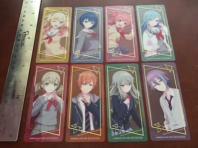 Project Sekai Colorful Stage Animate Clear Bookmark - Saki Kohane Akito Nene Rui