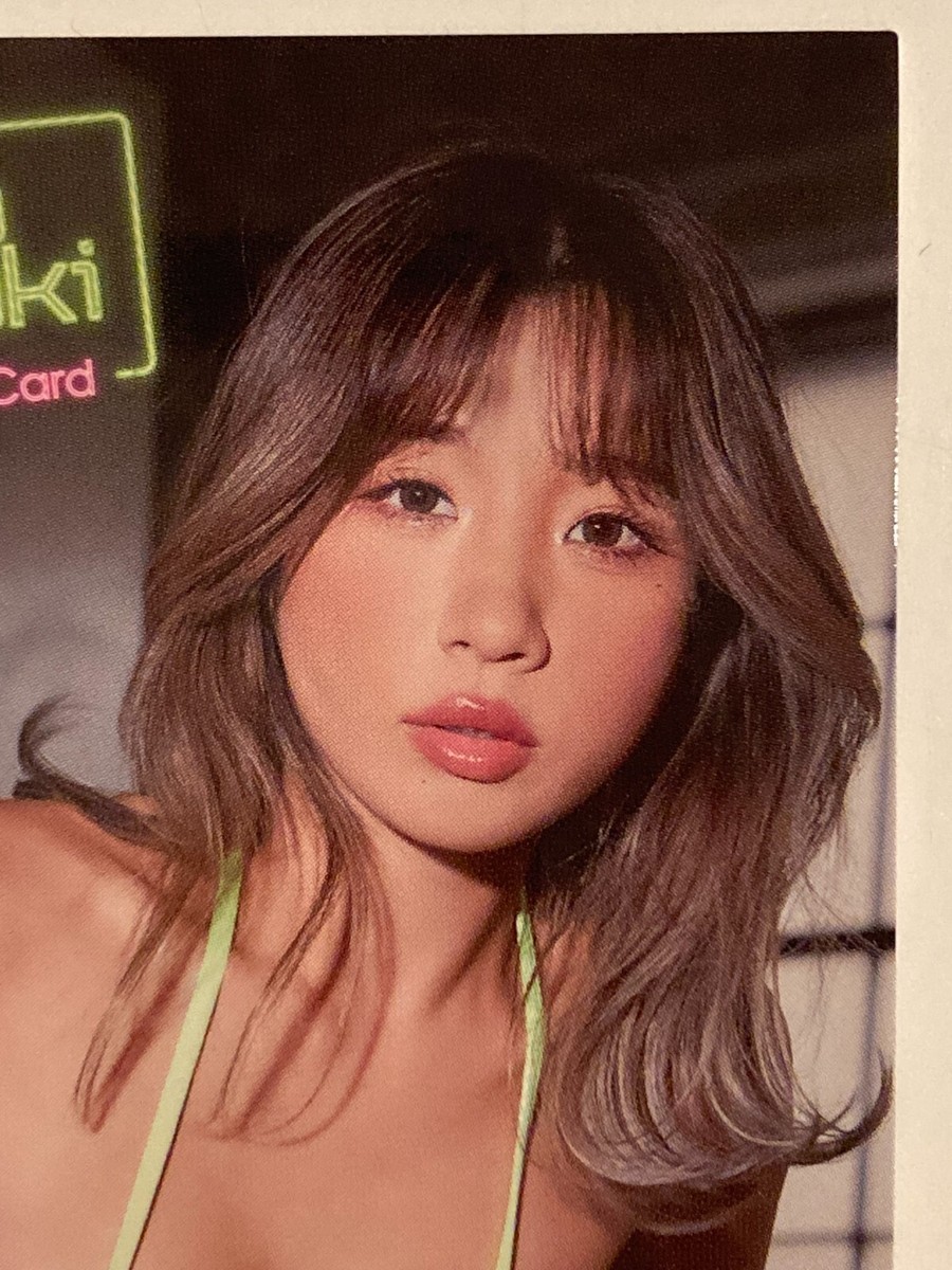 Aya Hazuki First Trading Card Japan gravure costume Bikini