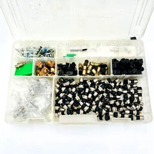 Lot of Cable/Penn Union Connectors, Holland Grounding Blocks,  Adaptors, etc.