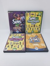 The Sims x4 Game PC Bundle Joblot EA On Holiday Teen Style Glamour Nightlife