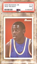 2009 JRUE HOLIDAY ROOKIE RC 1948 '48 BOWMAN #112 PSA 9 MINT!!