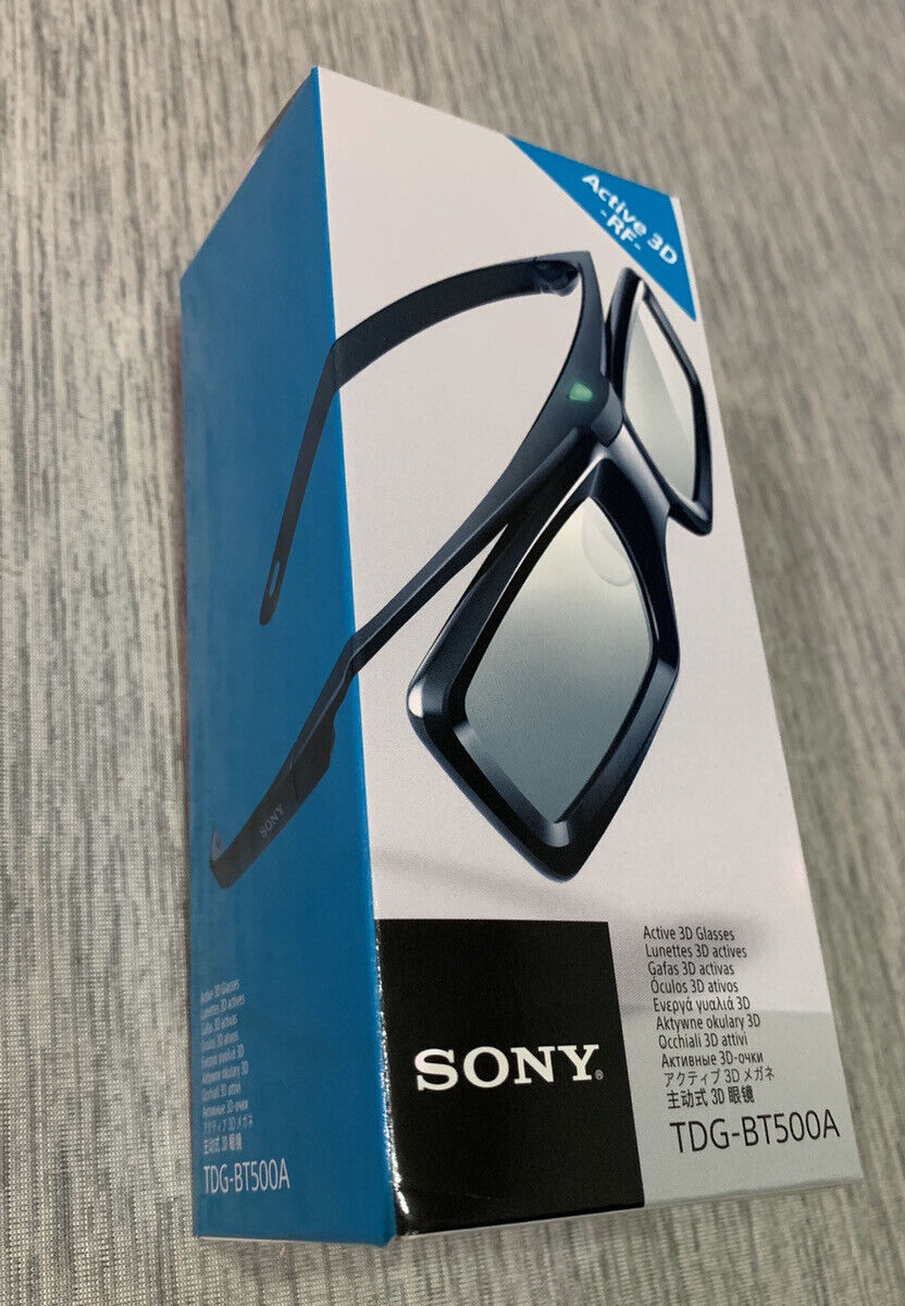 SONY TDG-BT500A 3D Glasses Active Shutter Method Bluetooth for Bravia from  Japan 4905524923377 eBay