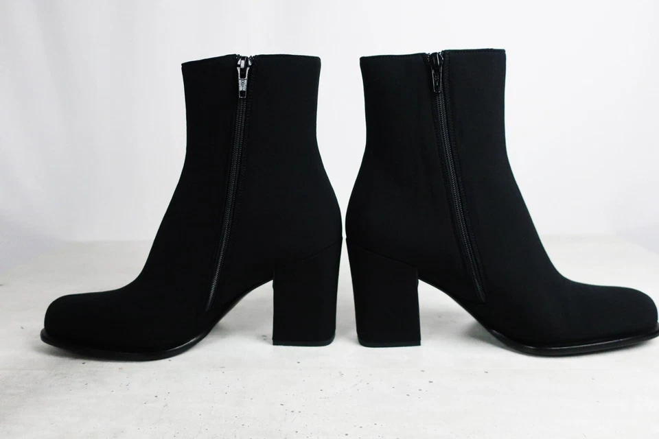 Botines Prada 100% Auténticos Talla Mujer 36.5 Negro Botín 6.5 Foto 2 de 4