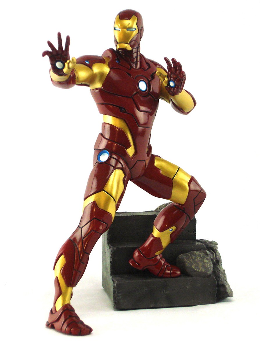 Kotobukiya Avengers Reborn Iron Man Fine Art Statue - 1/6 Scale Cold Cast Porcelain, Over 13" High