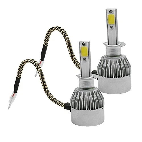 2x C6 12/24V Blanc Auto Phare Ampoule LED H1 Ampoules Hid LED 36W 3800lm  6500K