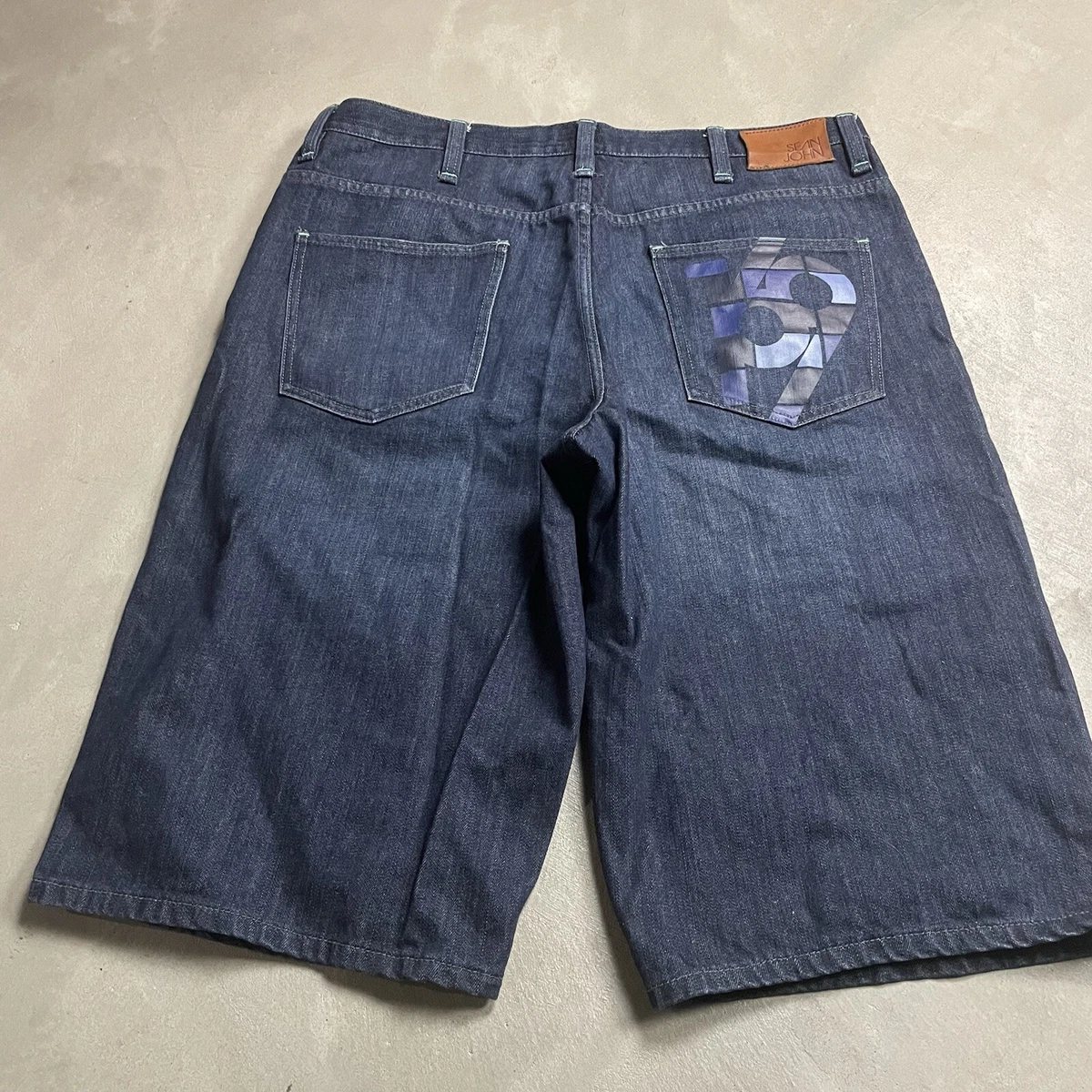 Sean John Blue Denim Shorts for Men for sale | eBay