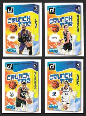 2024-25 PANINI DONRUSS BASKETBALL CRUNCH TIME INSERT - SET BUILDER - YOU PICK!
