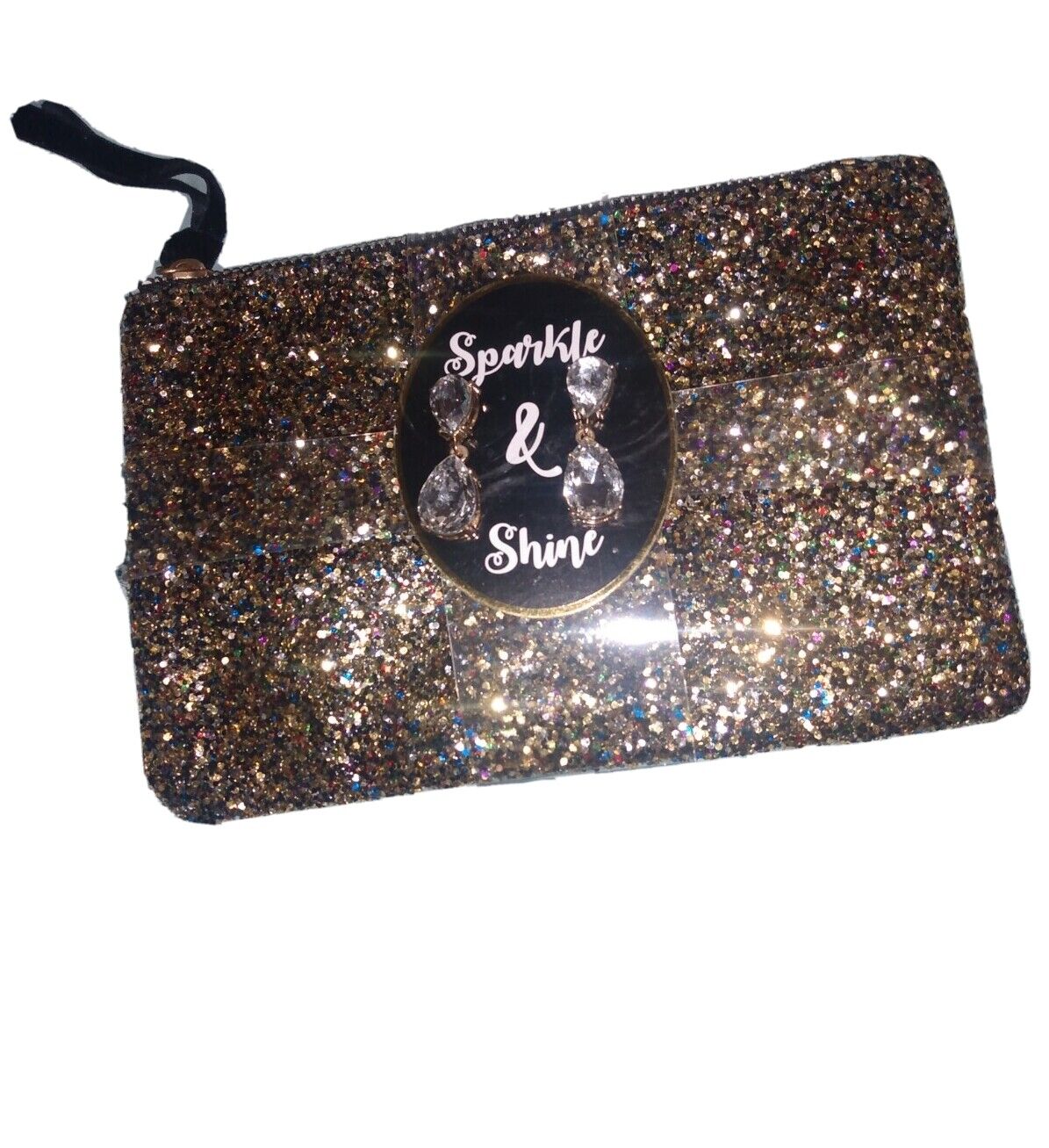 Sparkle And Shine Bl 数量は多 Gd Glitter 【2021最新作】 Cosmetic Makeup Bag Matchin With