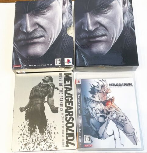 PS3 Metal Gear Solid 4 Guns of the Patriots Limited Edition Japanese Playstation - Picture 1 of 12
