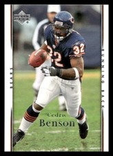 2007 Upper Deck #32 Cedric Benson Chicago Bears