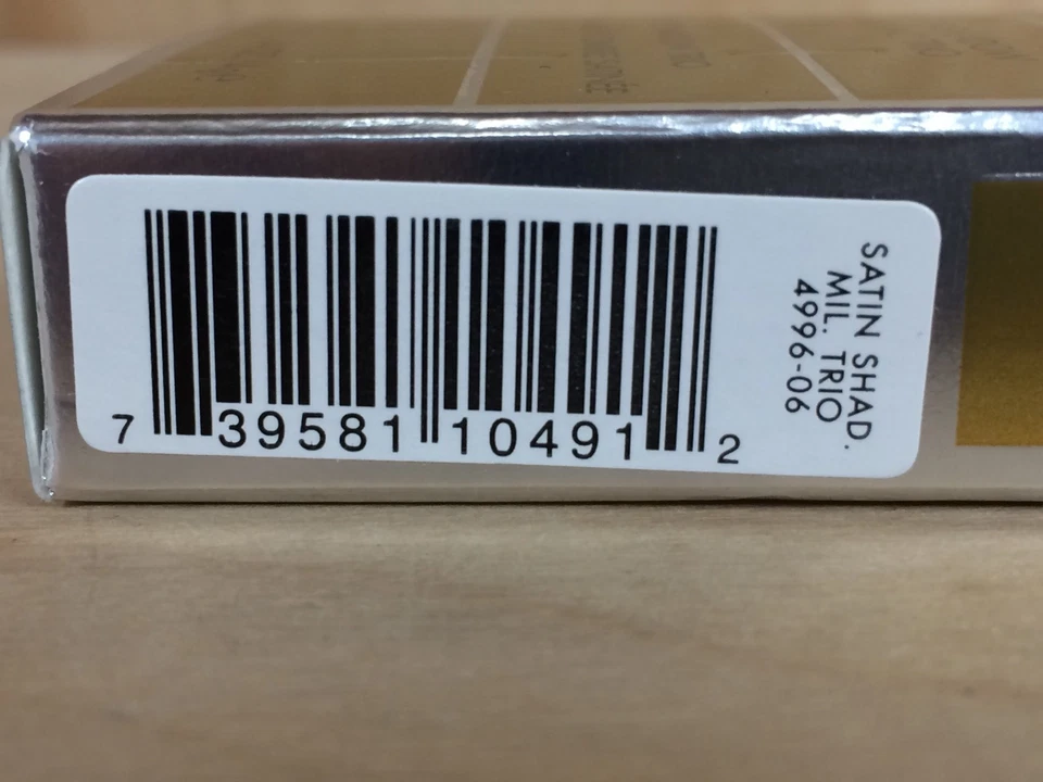 Borghese Satin Shadow Milano Trio # 06 Romantico Brown NIB+ free FACE BRUSH - Image 4 of 4