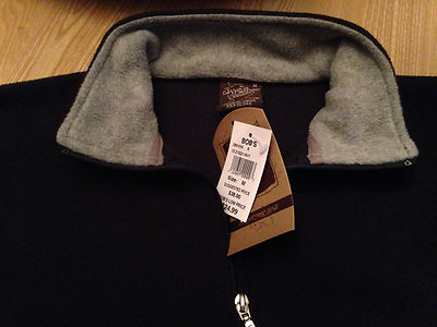 Bob's Store Navy Blue Zipper Neck Pullover Adult Medium New w/Tags!