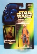 Star Wars Power of the Force Saelt-Marae Yak Face Green Card 1996 Collection 2
