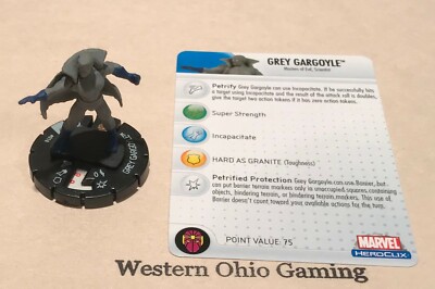 Heroclix Grey Gargoyle #010 USED Marvel Secret Invasion Single Figure