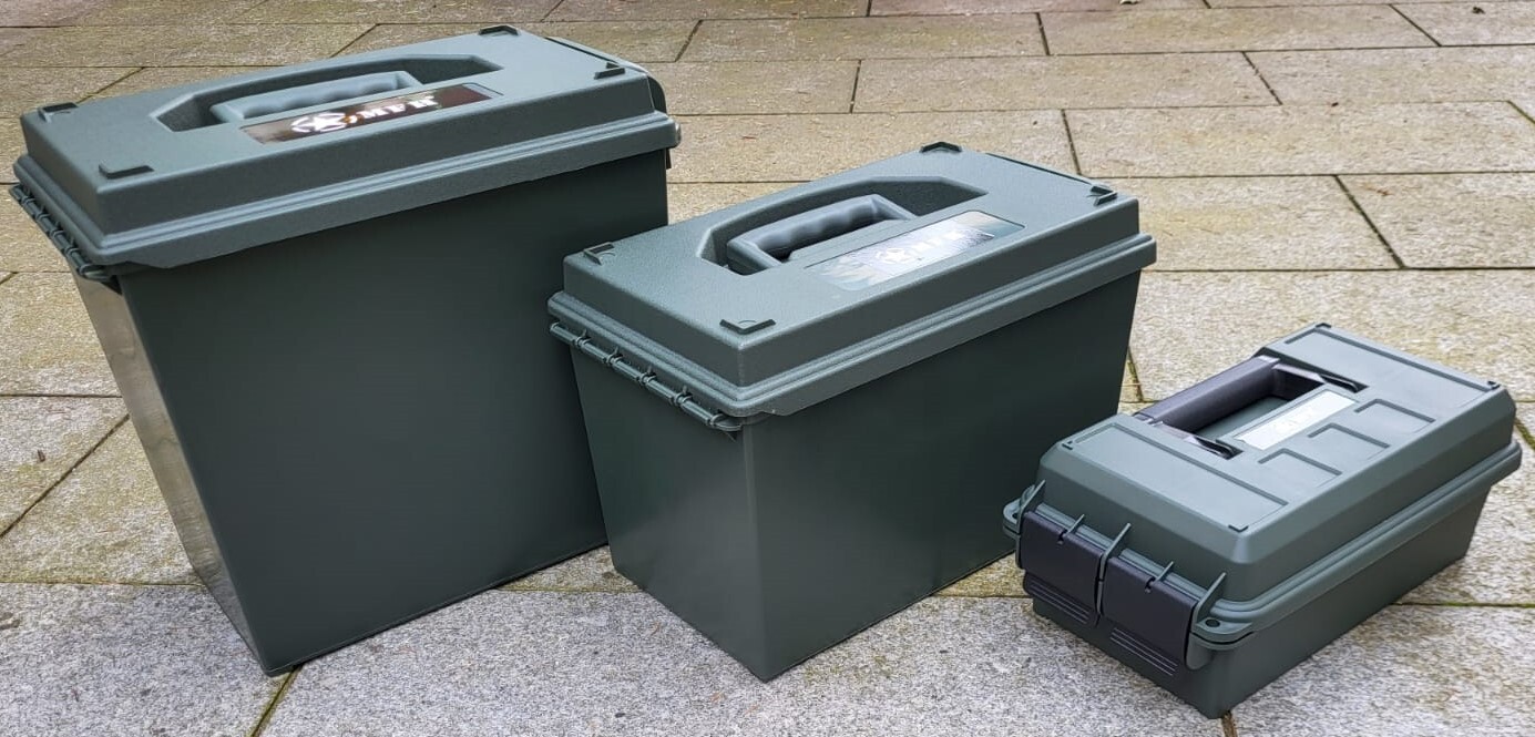 Thumbnail - Munitionskiste Kunststoffbox Abschließbar Transportkiste Geocaching