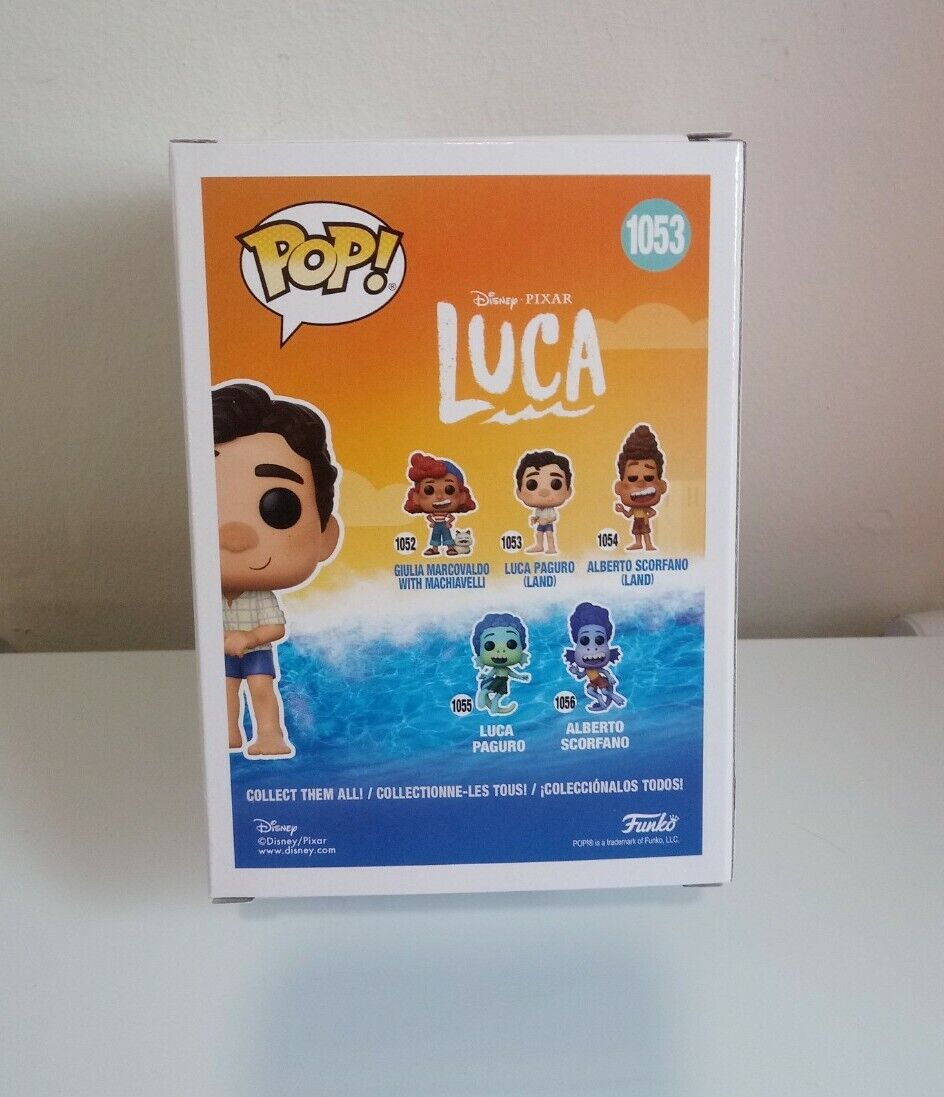 Disney Luca - Luca Paguro (land) Funko Pop! Vinyl Figure