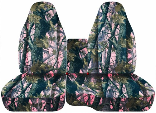 Front Set Car seat covers Fits GMC Sonoma 94-04 Truck 60/40 with Console Camo - Bild 14 von 19