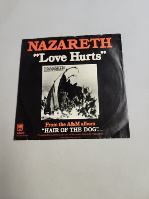 Nazareth - Love Hurts - RECORD SLEEVE ONLY (45RPM 7”) (AA83) | eBay