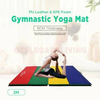 Exercise Mat Gym Mat Folding Gym Yoga Judo Pilates Mat 2 4m 3