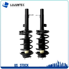 Set (2) Front Struts With Coil Spring For 2000 01 02 03 04-2005 Ford Focus 2.0L