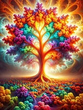 Tree Of Life Diamond Art Painting Kit Full Drill DIY Wall Art Decoration 5D