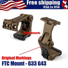 Flip-to-Center FTC Magnifier Mount for G33 G43,2.26" Tactical OMNI Fast Riser US