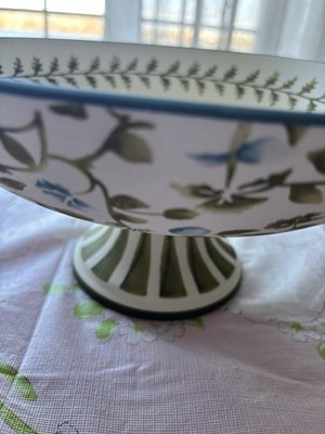 Threshold 10  Ceramic Pedistal Bowl - Rare !!!!