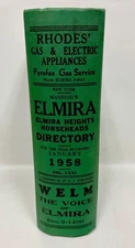 1958 Elmira, Elmira Heights, Horseheads New York Directory