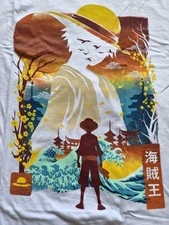 Image of Monkey D Luffy - One Piece XL Cotton T-Shirt