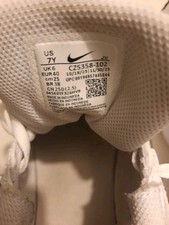 Nike Herren Sneaker Low Top atmungsaktiv Wei�...