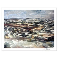 Yitzhak Yamin, Hand Signed, Numbered Limited Edition with Letter of Authenticity